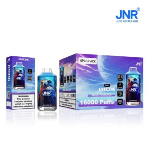 JNR Disposable Falcon 16K | 16000 Puffs | Dual Mesh (Rechargeable) System